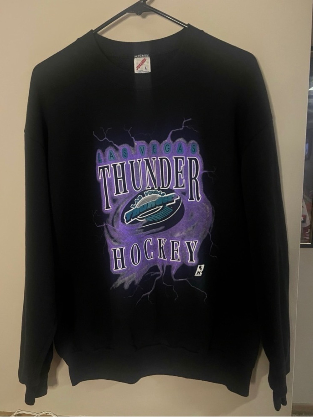 Vintage Las Vegas Thunder Hockey Crewneck